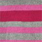 Mobile Preview: Strickstoff - Streifen - Baumwolle - pink/rosa